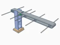 Antenne Yagi-Uda LoRa 868 MHz pour fil 1,5 mm² — photo 1