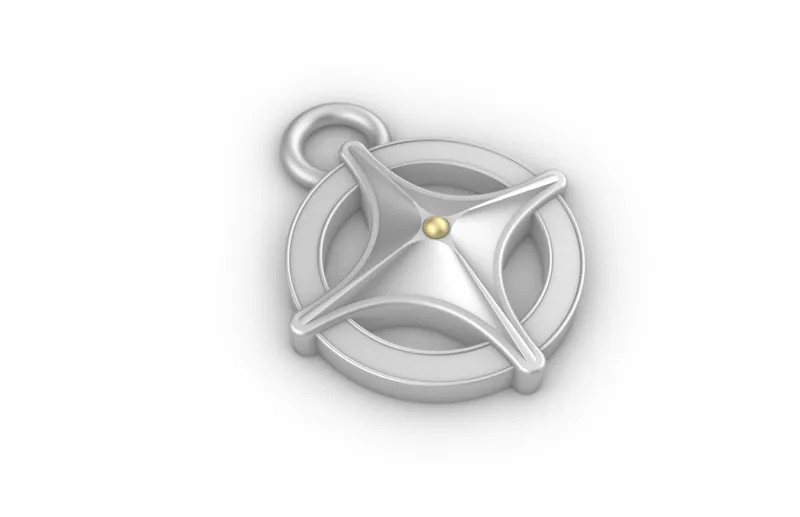 4-Pointed Star_Pendant_HALO