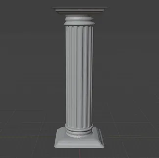 Marble Pillar - Simple 