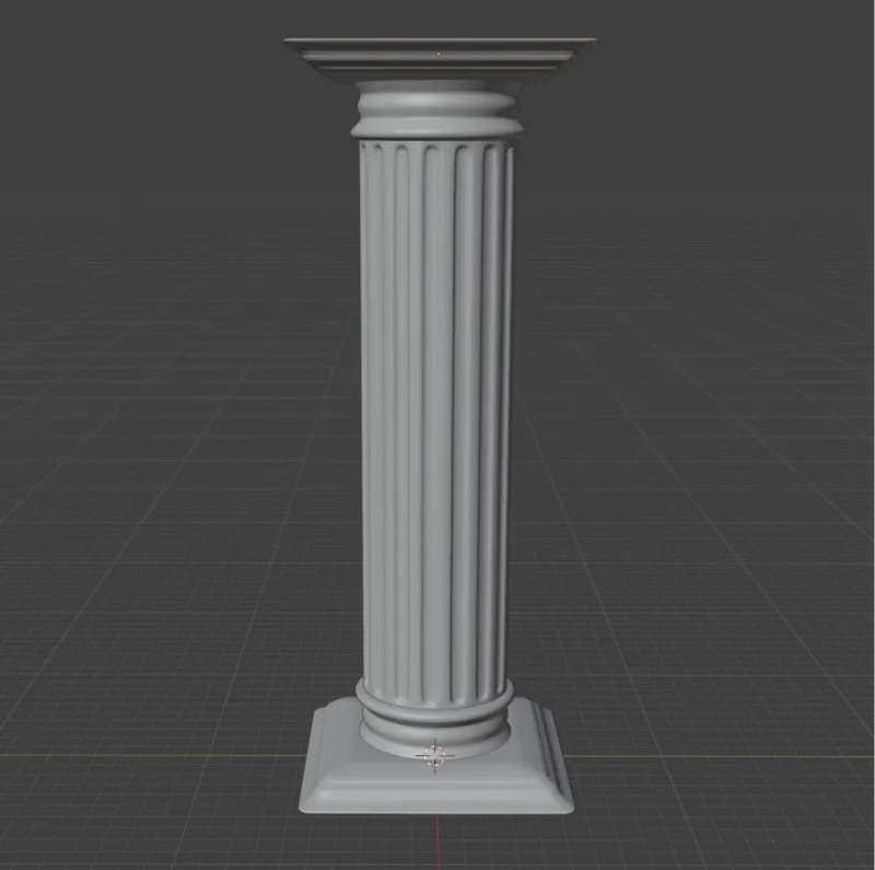 Marble Pillar - Simple 