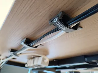 Velcro cable management