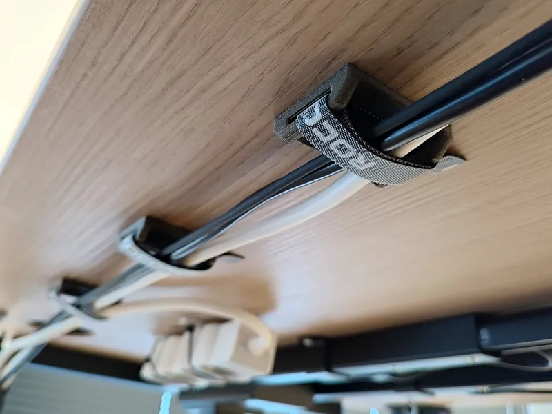 Velcro cable management