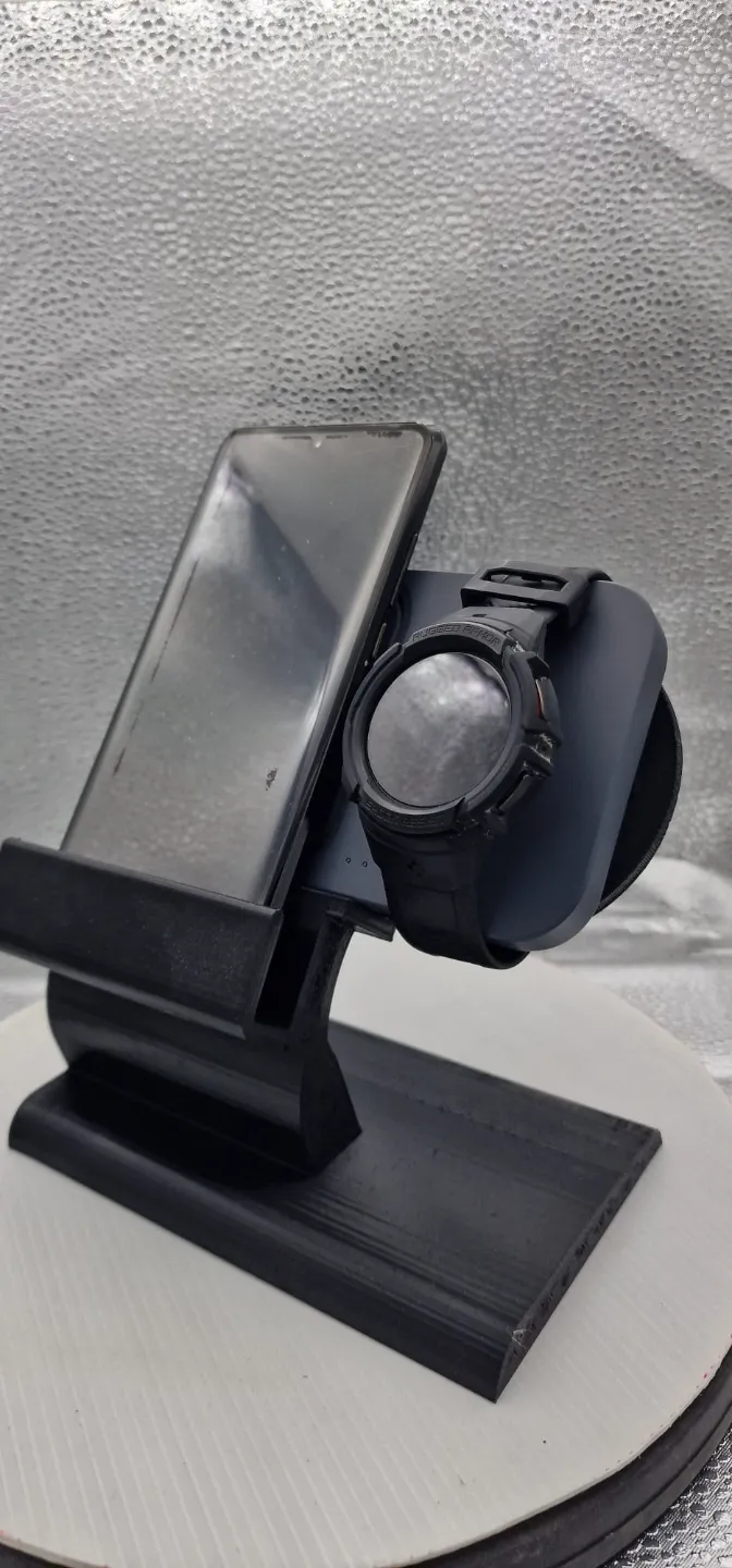 Base ricarica doppia samsung phone e smartwatch