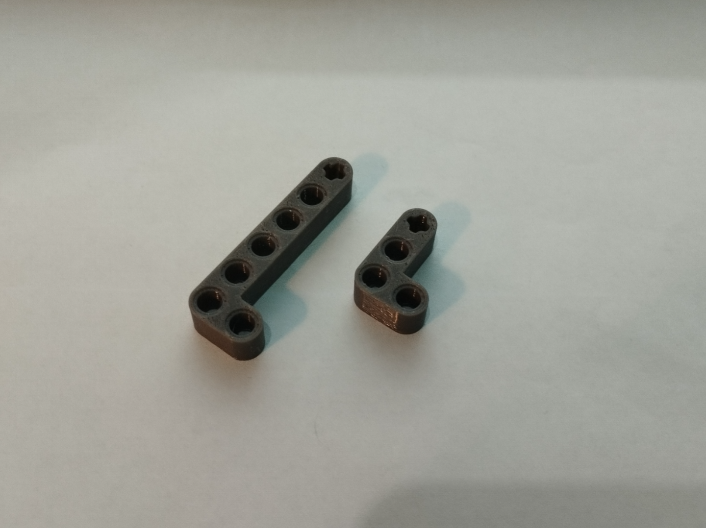 Custom technic brick L - shaped liftarm 2-8L