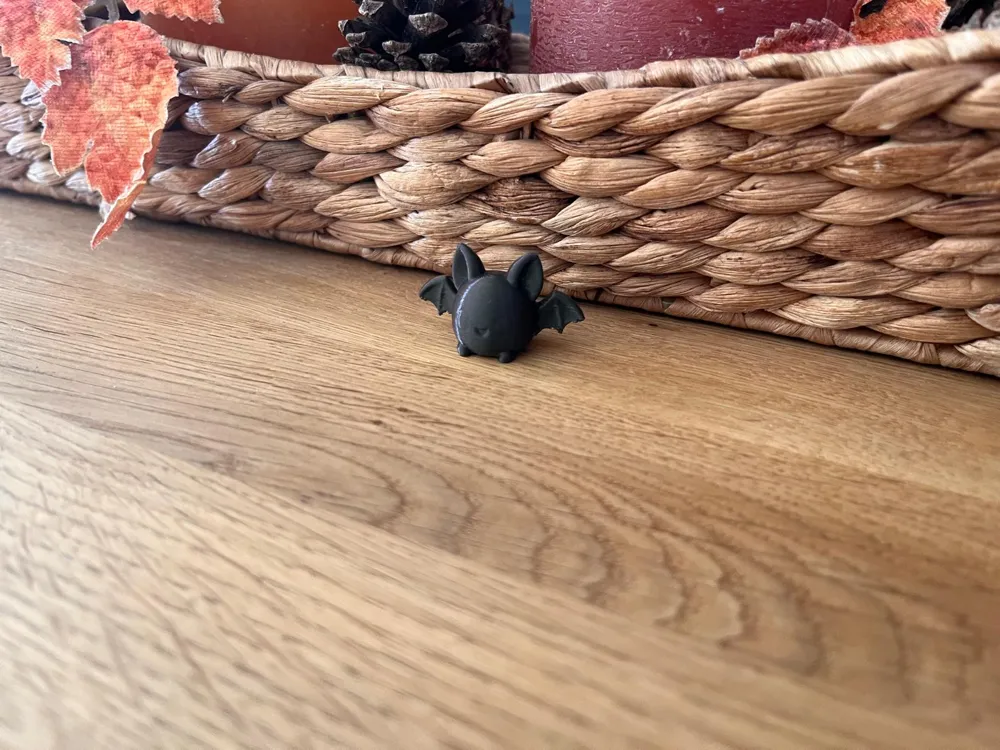 Cute Chibi Bat | Easy 3D Printable Decoration - Free 3D Print Model ...