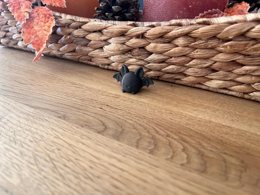 Cute Chibi Bat | Easy 3D Printable Decoration - Free 3D Print Model ...