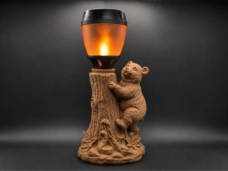 Bear Hug Solar Light Holder