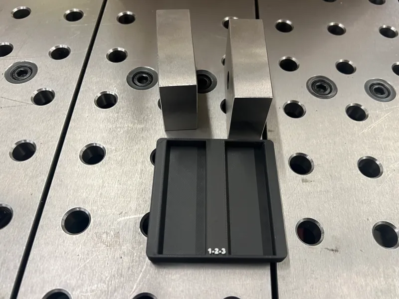 123 blocks vertical gridfinity holder