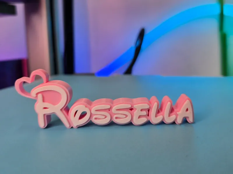 Rossella portachiavi