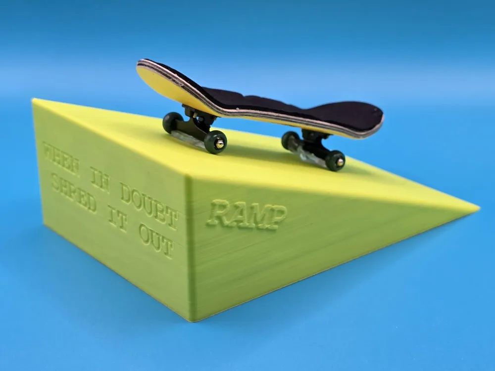 Fingerboard Mini Ramp Ree Fingerboard Skate Mini Ramp - Free 3D Print Model - MakerWorld