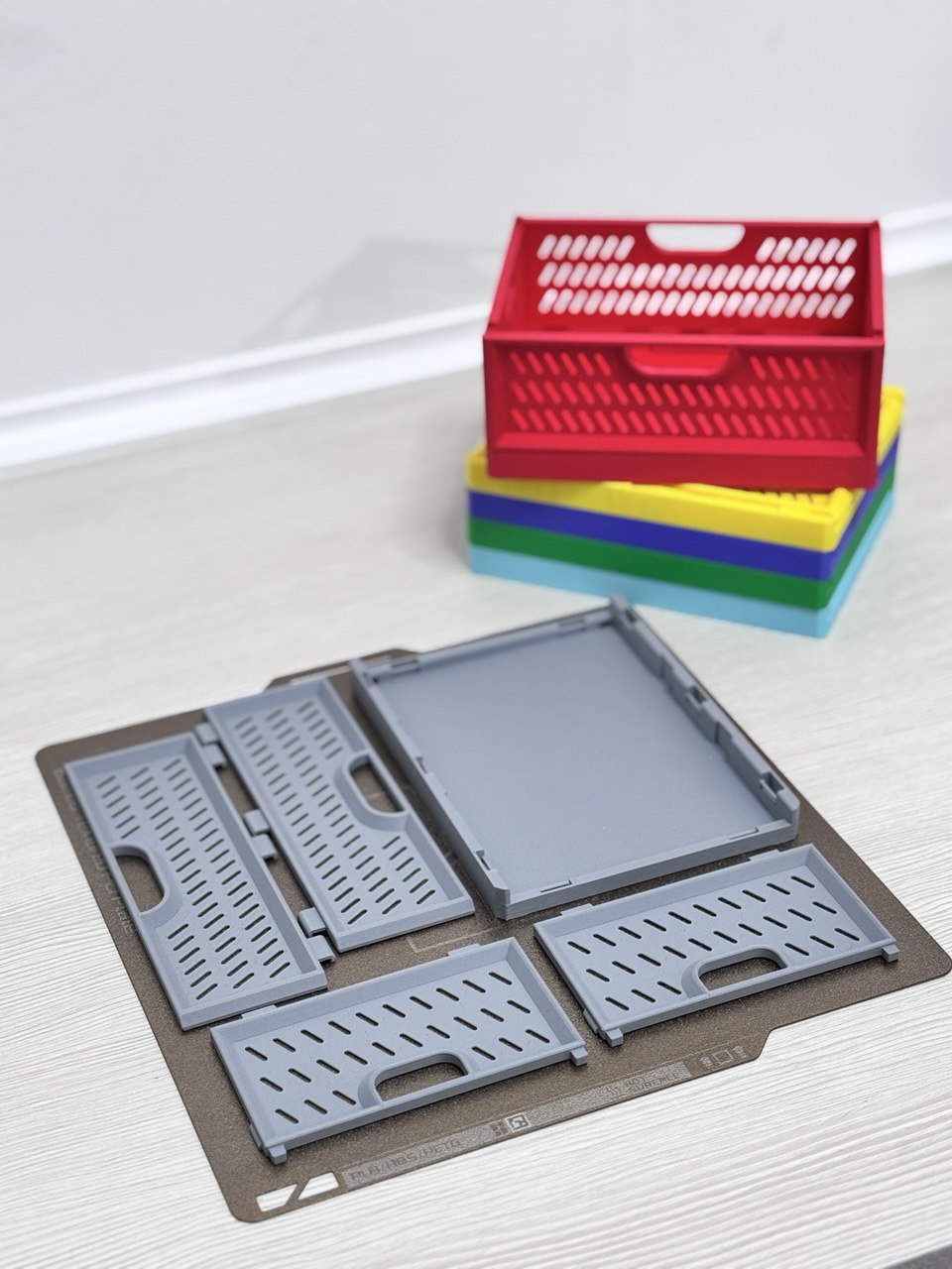 Miniatura 1 do modelo 3D Collapsible Stack Organizer
