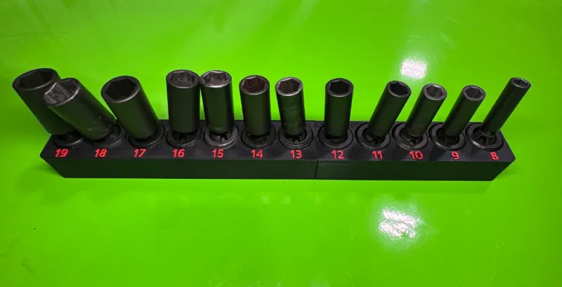 3/8 OEM Expert Deep Swivel Socket Tray
