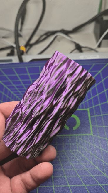 Wrinkled vase