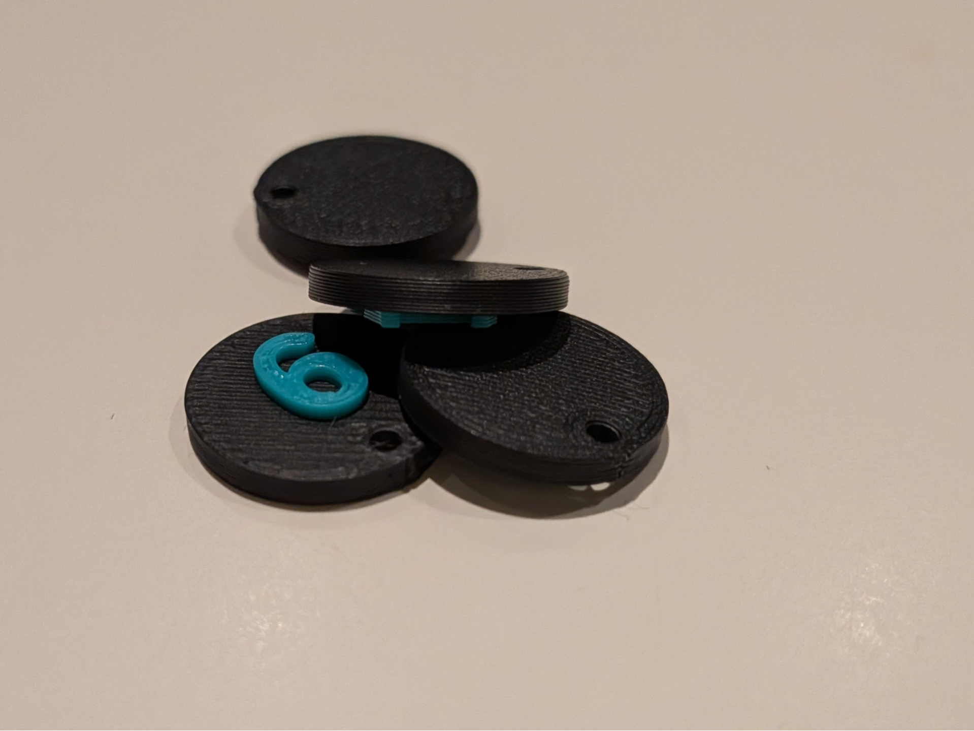 Customizable Numbered Token / Keychain