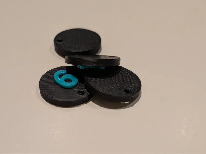 Customizable Numbered Token / Keychain