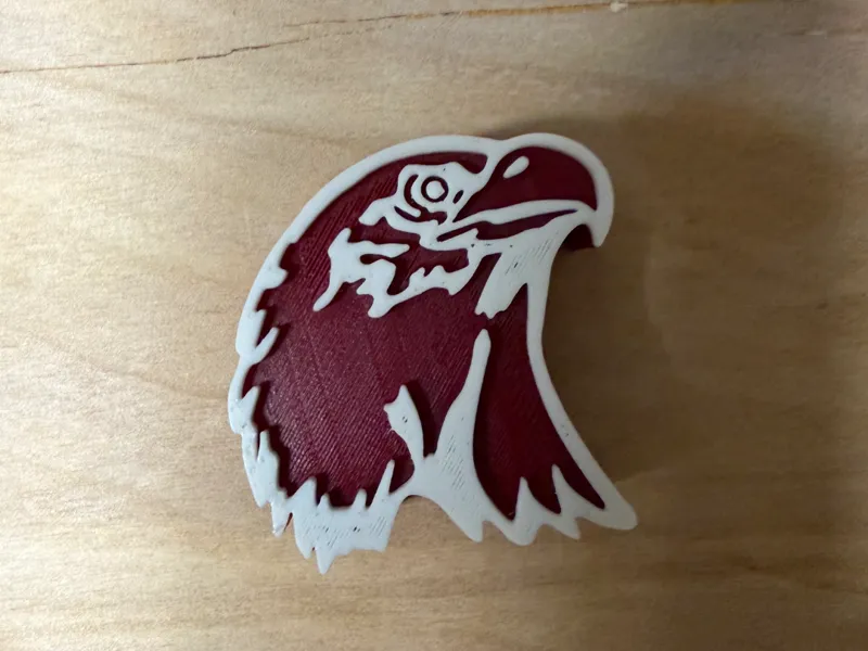 Eagle Head Straw Topper