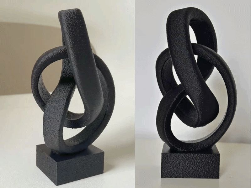 Knot Vase – Decorative Sculpture for Home & Office