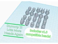 Dummy 13 — pack de têtes supplémentaires — photo 1