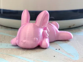 cute articulated easter bunny 