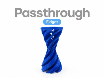 Passthrough Fidget v1 – Helix Core