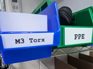 AkroMils Bin Labels
