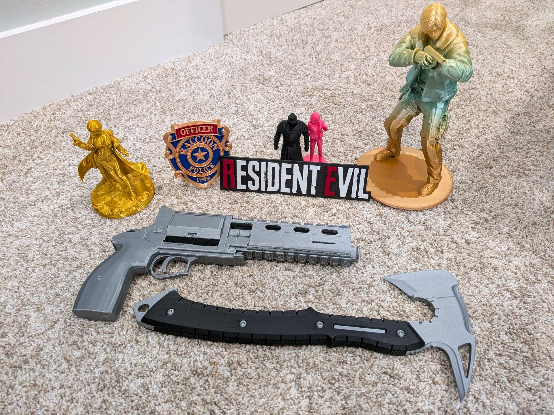 ※新品ケース交換済み　HATCHET ハチェット DVD3巻セット 3Dプリント Resident Evil レオンのハチェット (AMS対応) - 無料3D