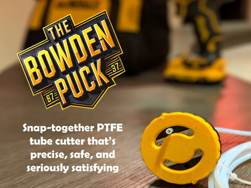 PTFE Tube Cutter | The Bowden Puck