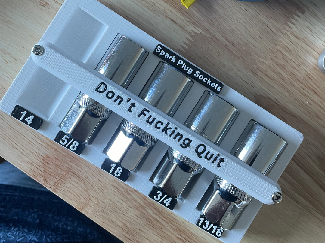 HF Sparkplug Socket Holder RACK