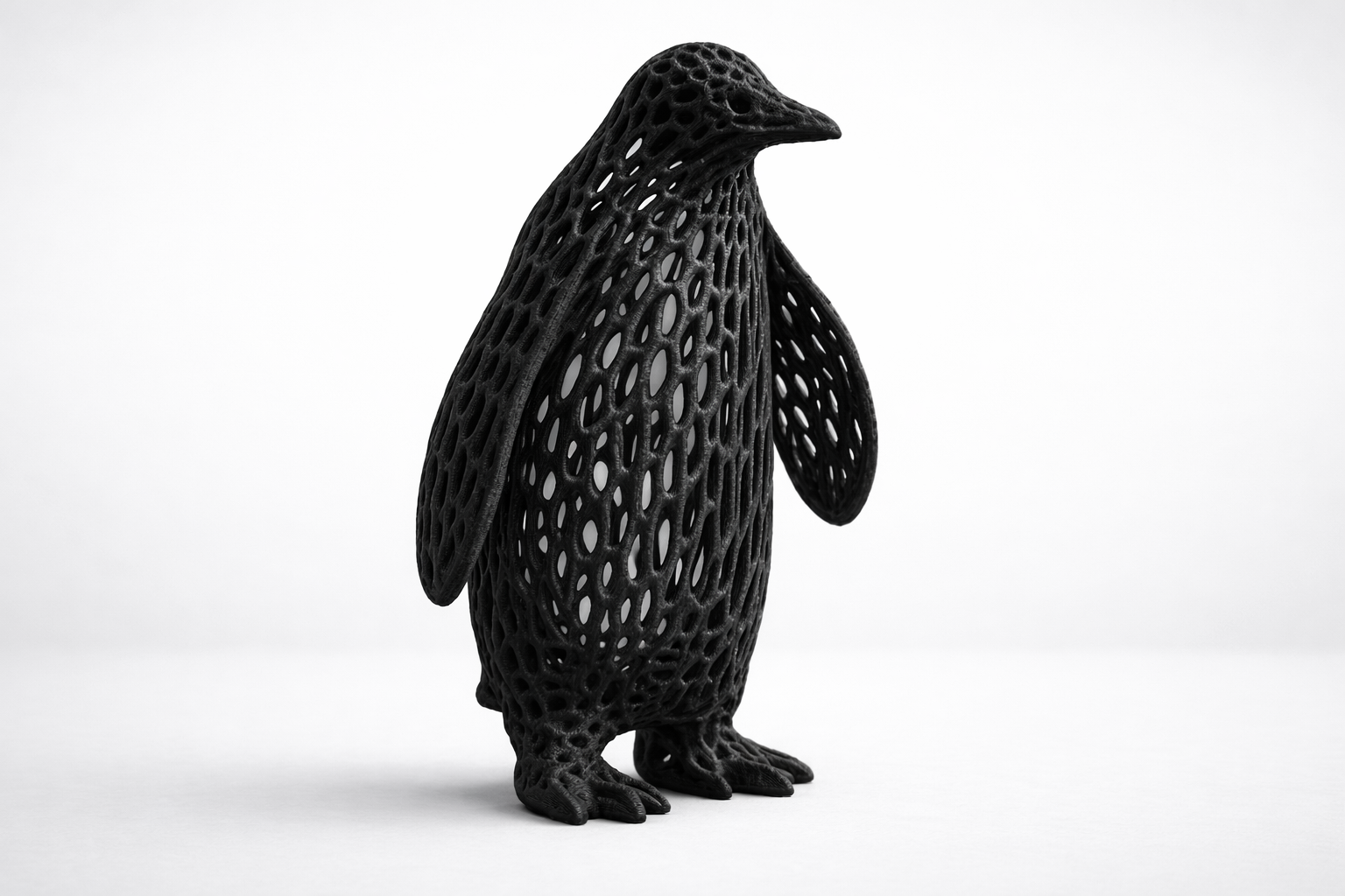 Miniatura 1 do modelo 3D Penguin Voronoi