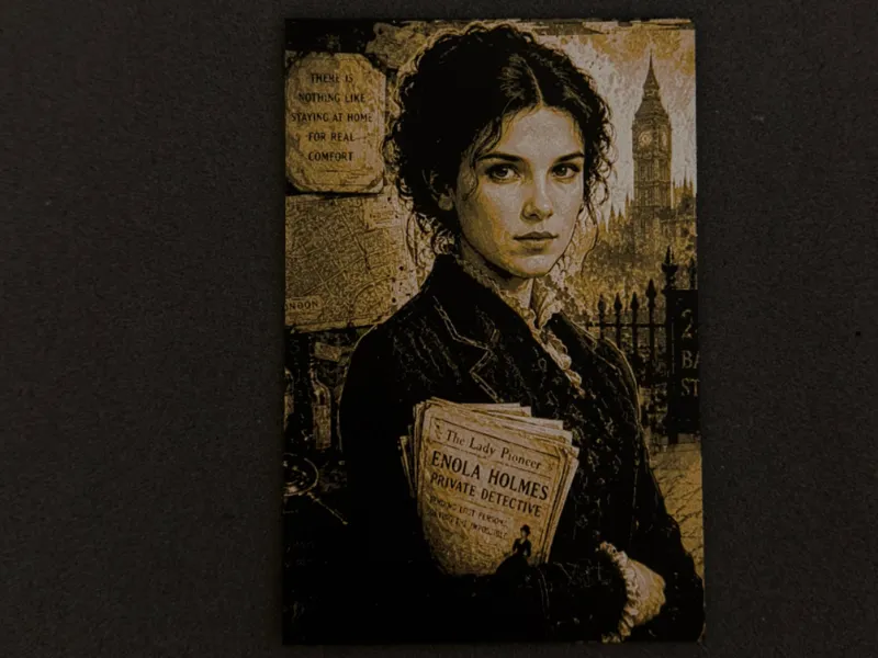 Enola Holmes – The Young Detective | Chroma Canvas