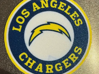 LA Chargers Coaster Set
