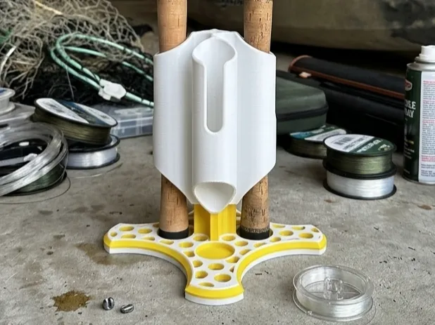 Floor Stand for a lightweight fishing rod