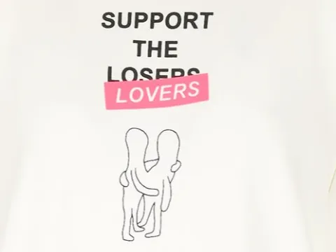 'DIESEL' brand 'Support The Lovers' Logo