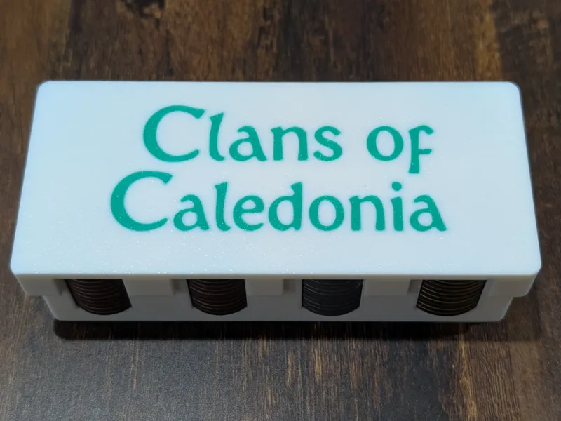 Clans of Caledonia - Coin Holder