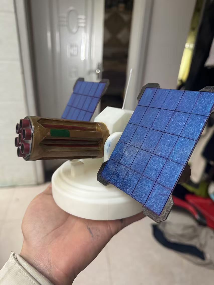 Miniatura 2 do modelo 3D 肖轩防进炮摆件