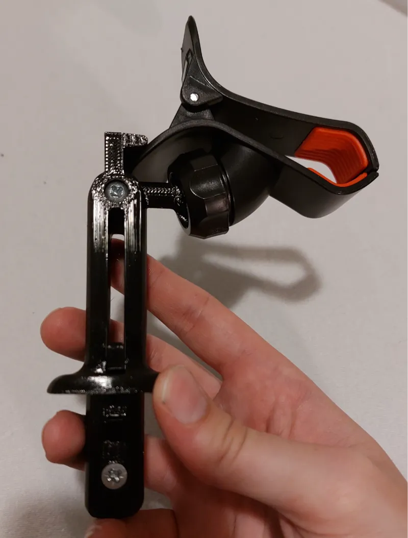 Phone holder for Fiat Blue&Me anti-sag