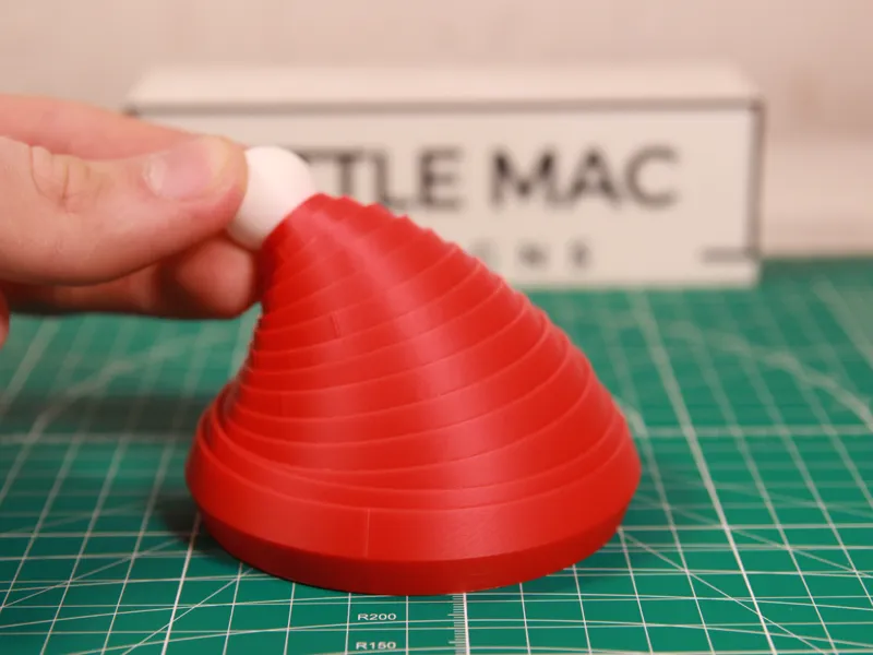 Santa Hat Fidget Toy - Print In Place