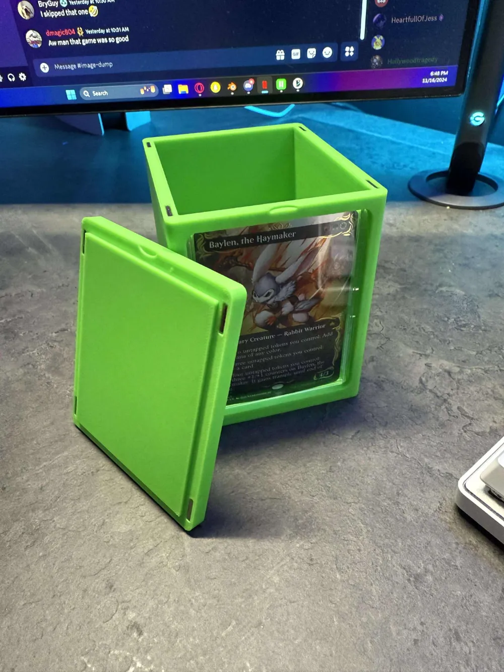Matg Dex Box MAGIC THE GATHERING DECK BOX by matchedmarklar MakerWorld: Download ...