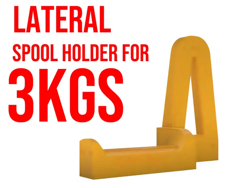 Lateral Spool Holder for 3KG Spool for X1C P1S P1P