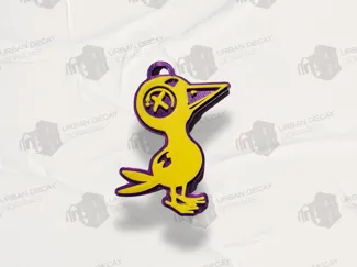 toon raven keychain