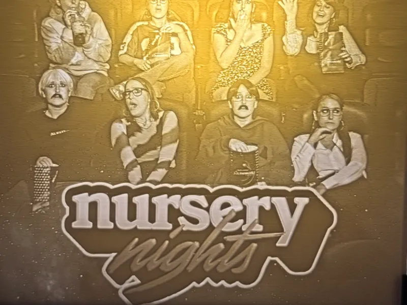 nursery nurse Nursery Nights lithophane and frame