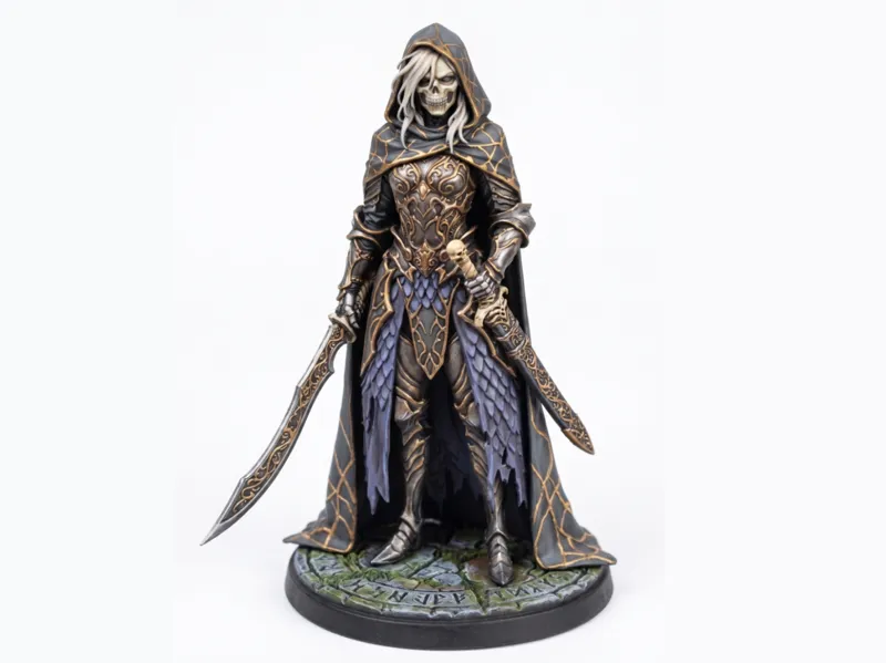 Assassin Rogue Female D&D Miniature (45mm)