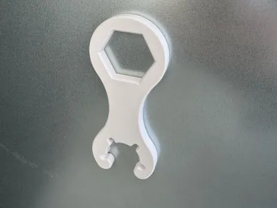 30mm Gas Bottle Wrench Tool with Magnets 8 x 3 mm