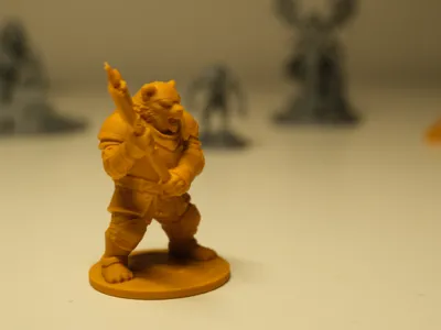 Dark Fantasy Bear Warrior