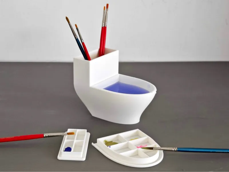 Creative Mini Toilet Multi-Purpose Organizer