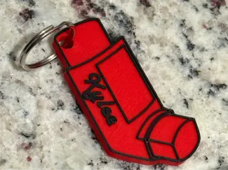 Customizable Inhaler Keychain