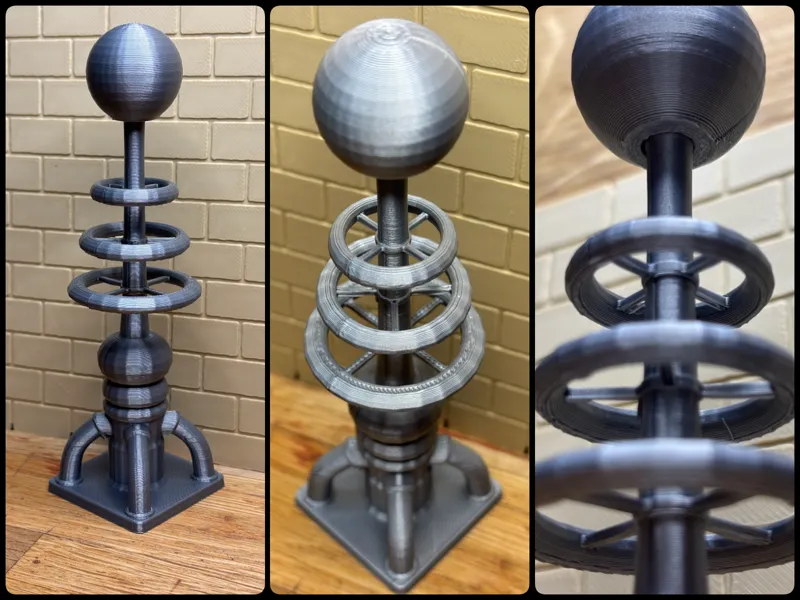 Tesla Coil – Red Alert 2 fan project in PLA