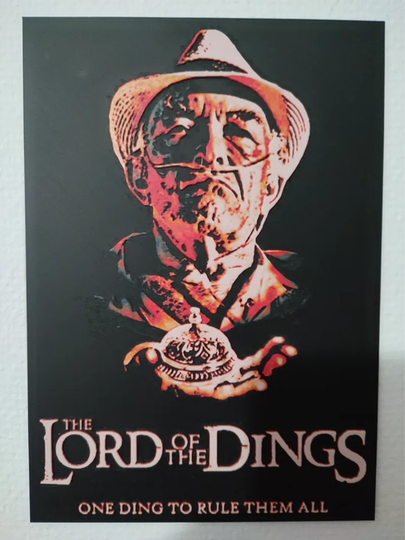 6-color HueForge Lord Of The Dings Breaking Bad