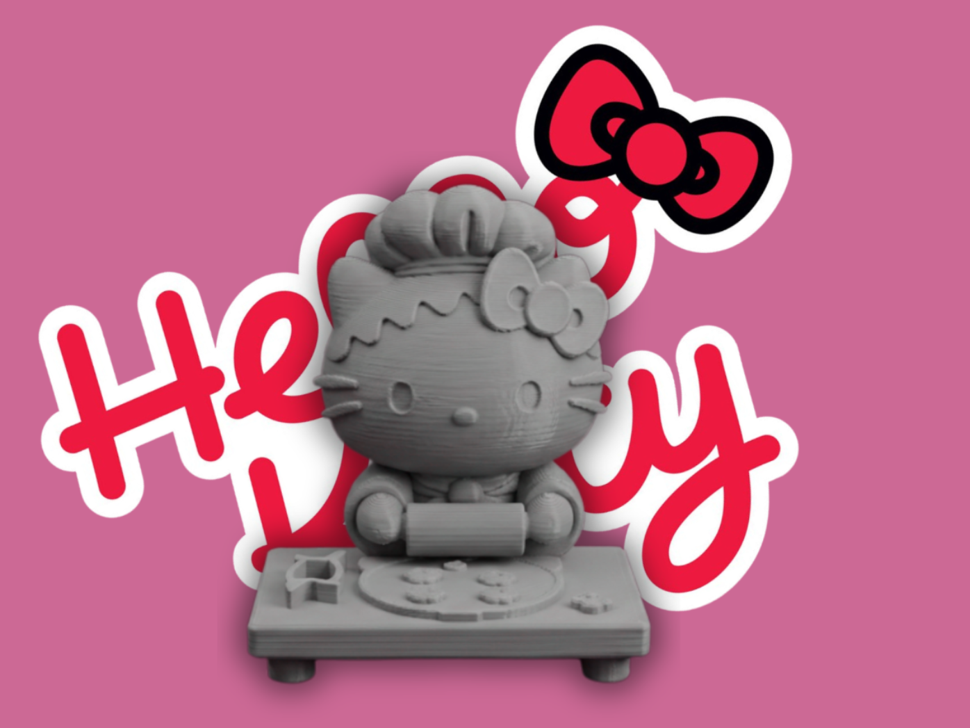 Hello Kitty Chef – Cute Kitchen Figurine