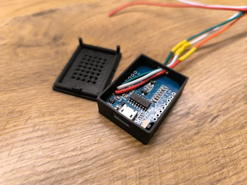 Simple case WiFi WEMOS D1 mini esp